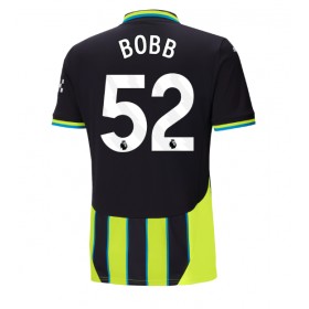 Manchester City Oscar Bobb #52 Borte skjorte 2024-25 Kortermet